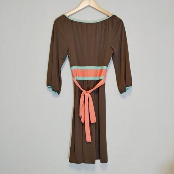 Milly of New York Dress Long Sleeves A-Line Sz M - Picture 9 of 12